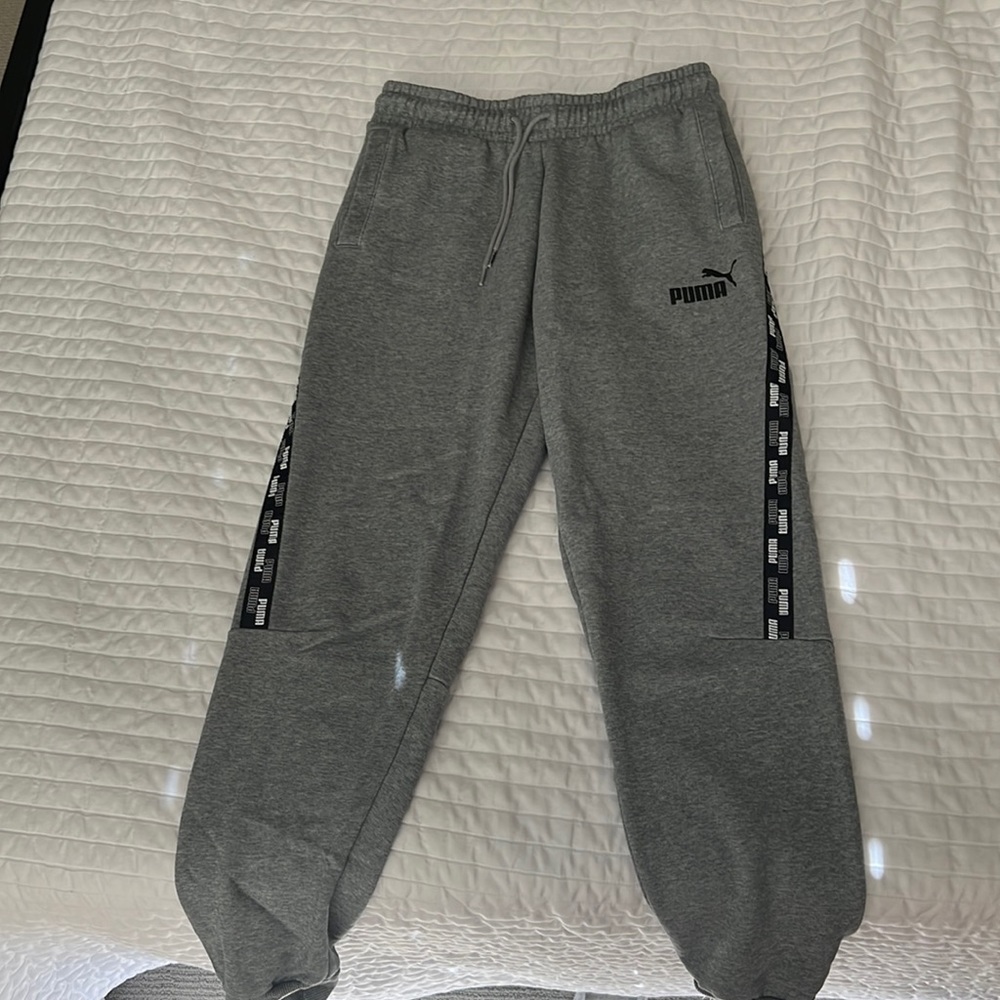 Grey Puma Joggers